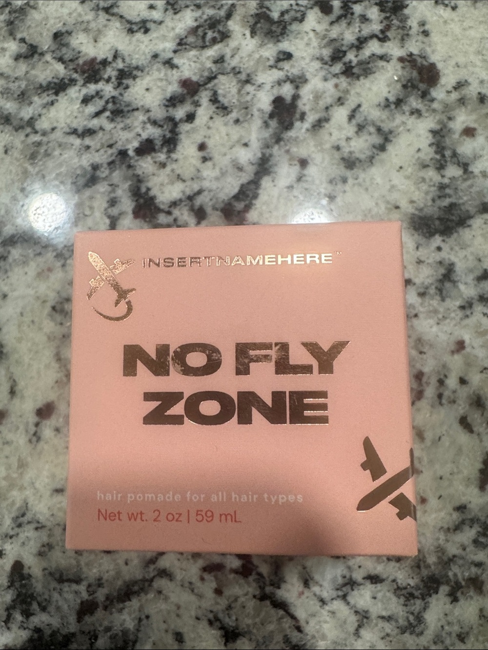 No Fly Zone Pink Hair Pomade